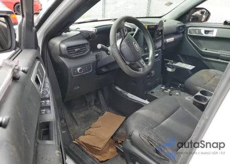 2020 Ford Explorer Police Interceptor z USA, uszkodzony, nr VIN 1FM5K8AW7LGD00126